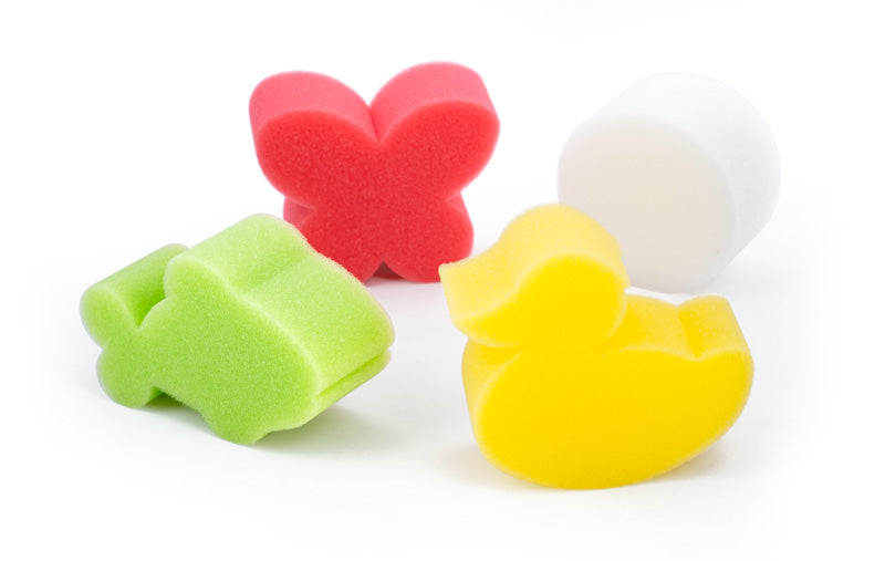 Baby Pipkin Bath Sponges Soft and gentle 4pk Baby Pipkin Bath Sponges Soft and gentle 4pk